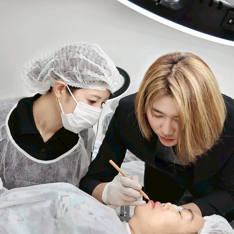 海外での研修風景